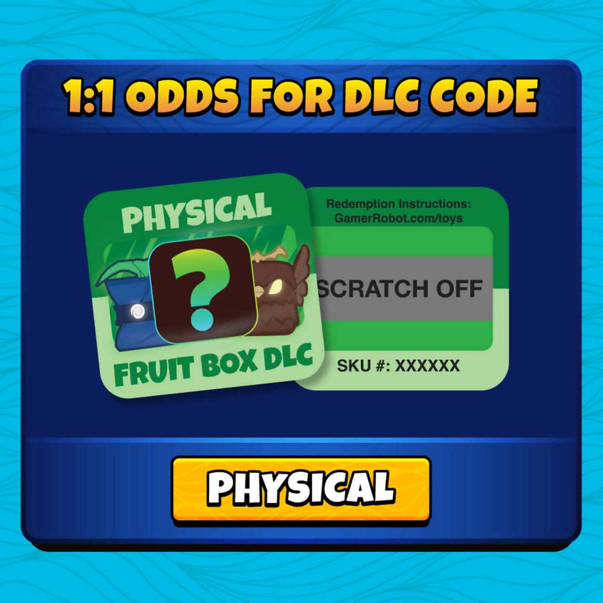 Blox Fruits - 1.5-inch Mini Figure 2 Pack  With DLC Code Blind Box - Phatmojo