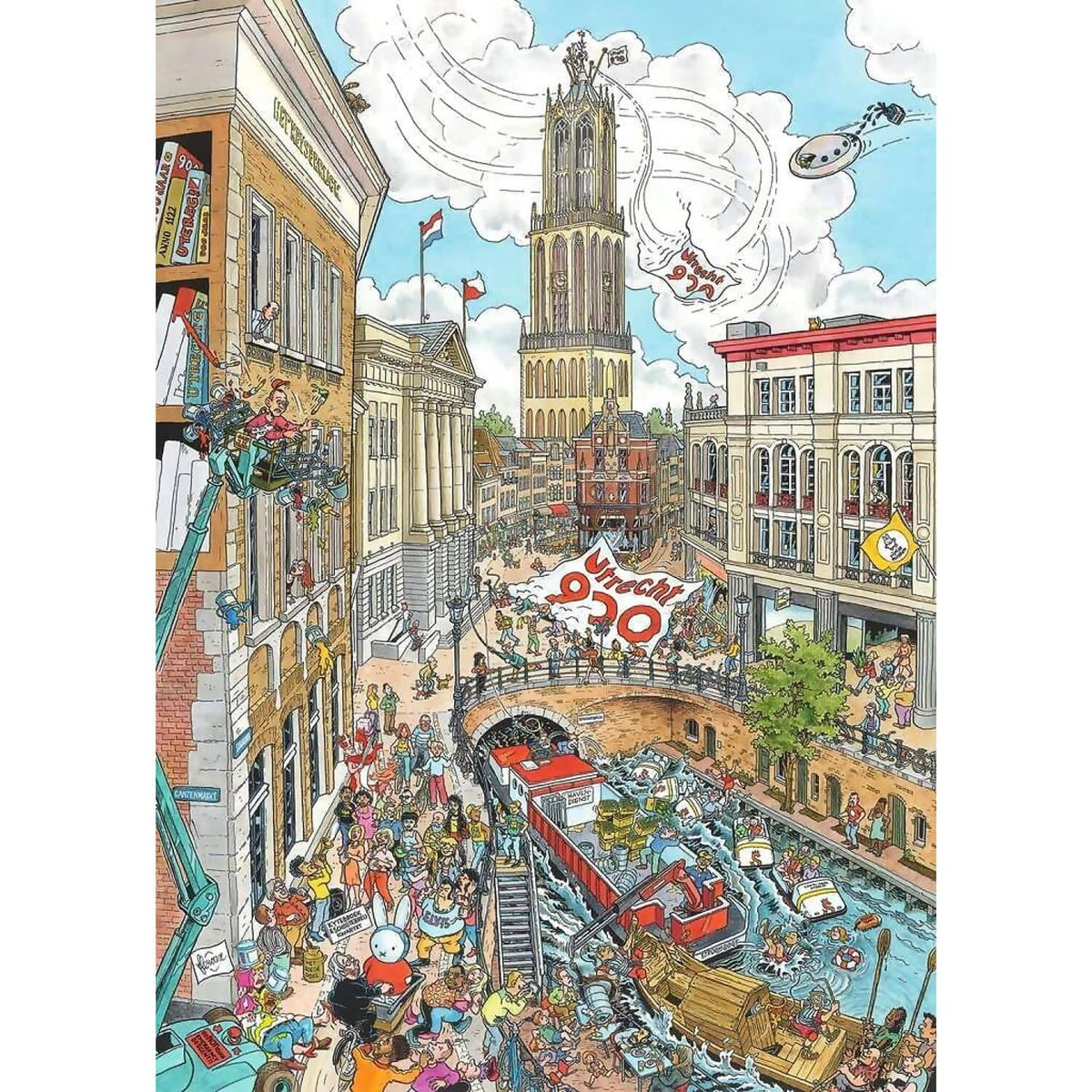 Ravensburger - Cities Of The World Utrecht Jigsaw Puzzle 1000 Pieces