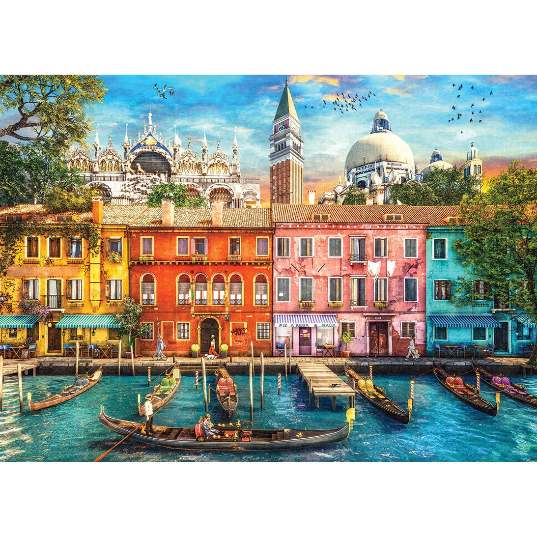 Gibsons - Colours Of Venice Jigsaw Puzzle 1000 Pieces