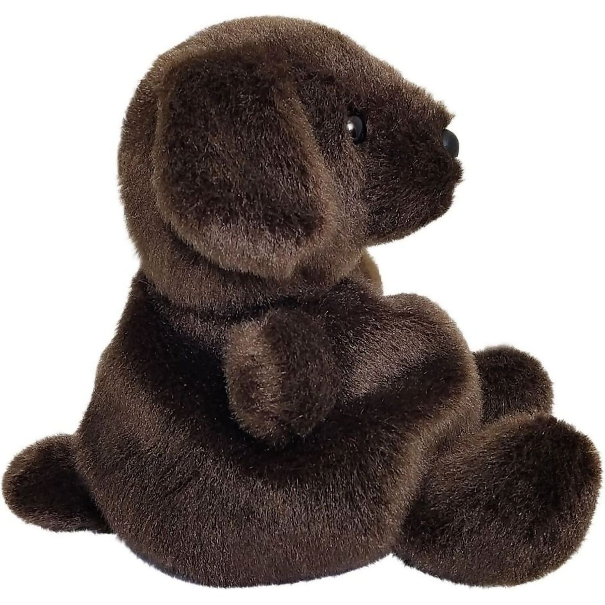 Cotton Candy - Palm Pals 13cm Sienna Choc Labrador Dog Plush
