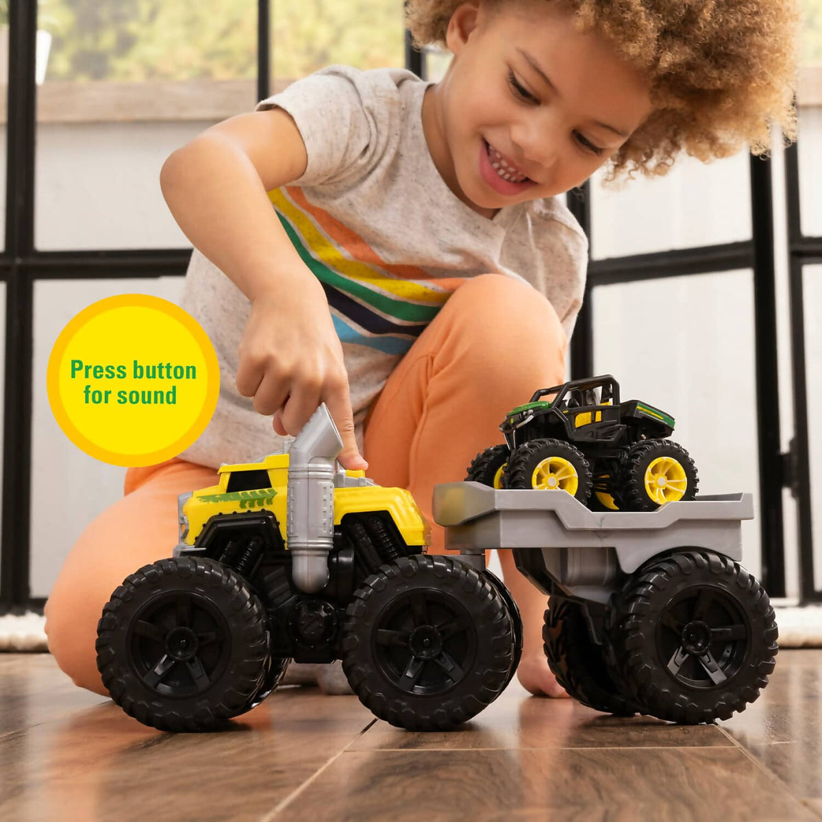 John Deere - Monster Treads Roaring Rev Up Hauler