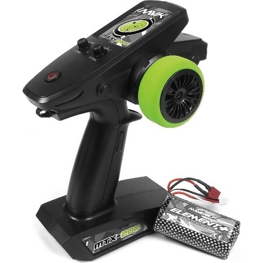 MAVERICK ATOM 1:18 RTR 4WD ELECTRIC RC MONSTER TRUCK GREEN MV150503