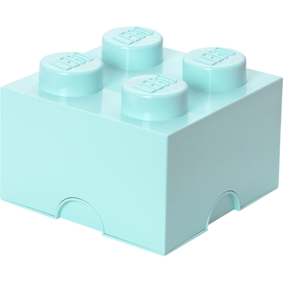 LEGO® Storage Brick 4 Studs Aqua - Room Copenhagen