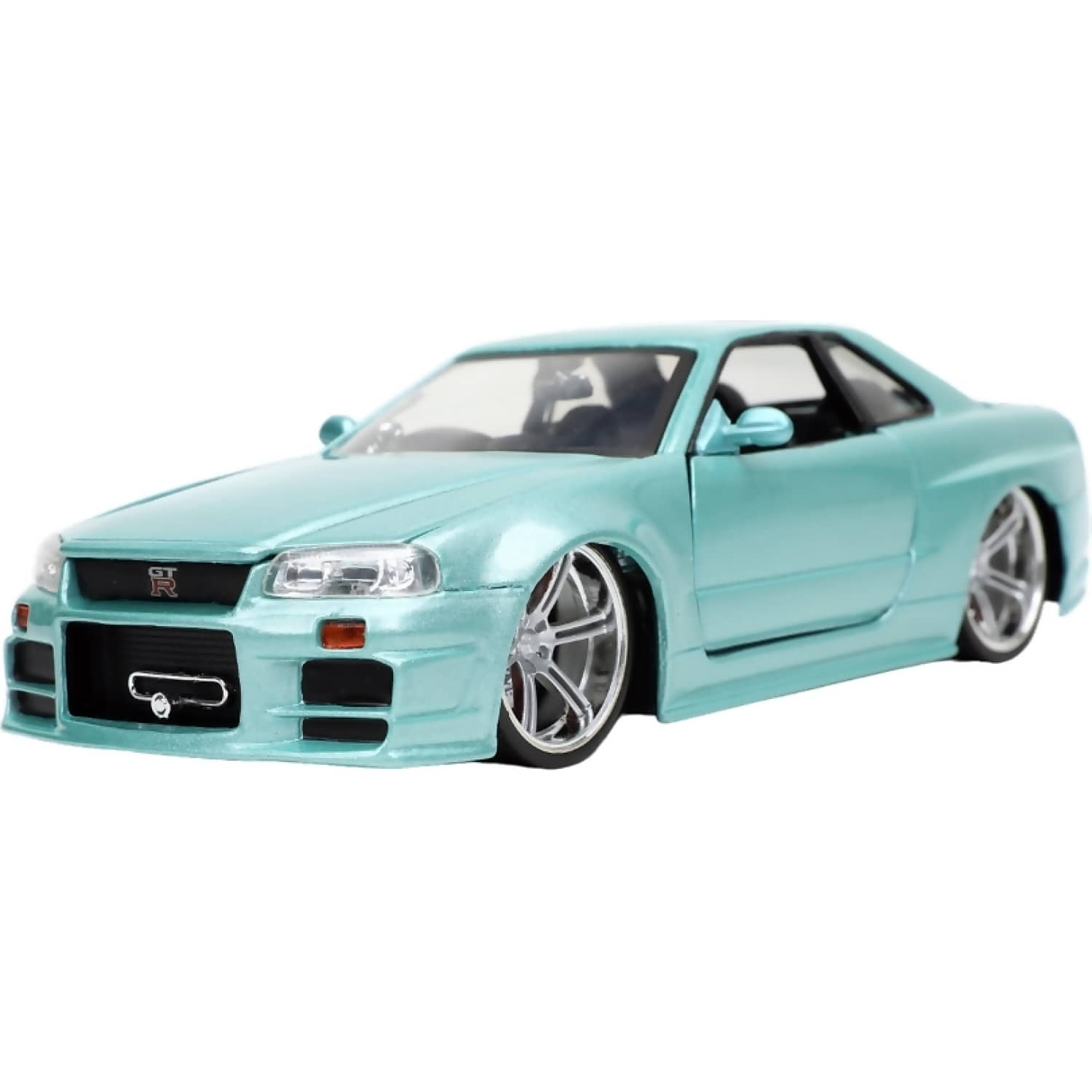 JADA TOYS - FAST & FURIOUS - 2002 NISSAN SKYLINE GT-R (R34) 1:24 SCALE DIECAST VEHICLE