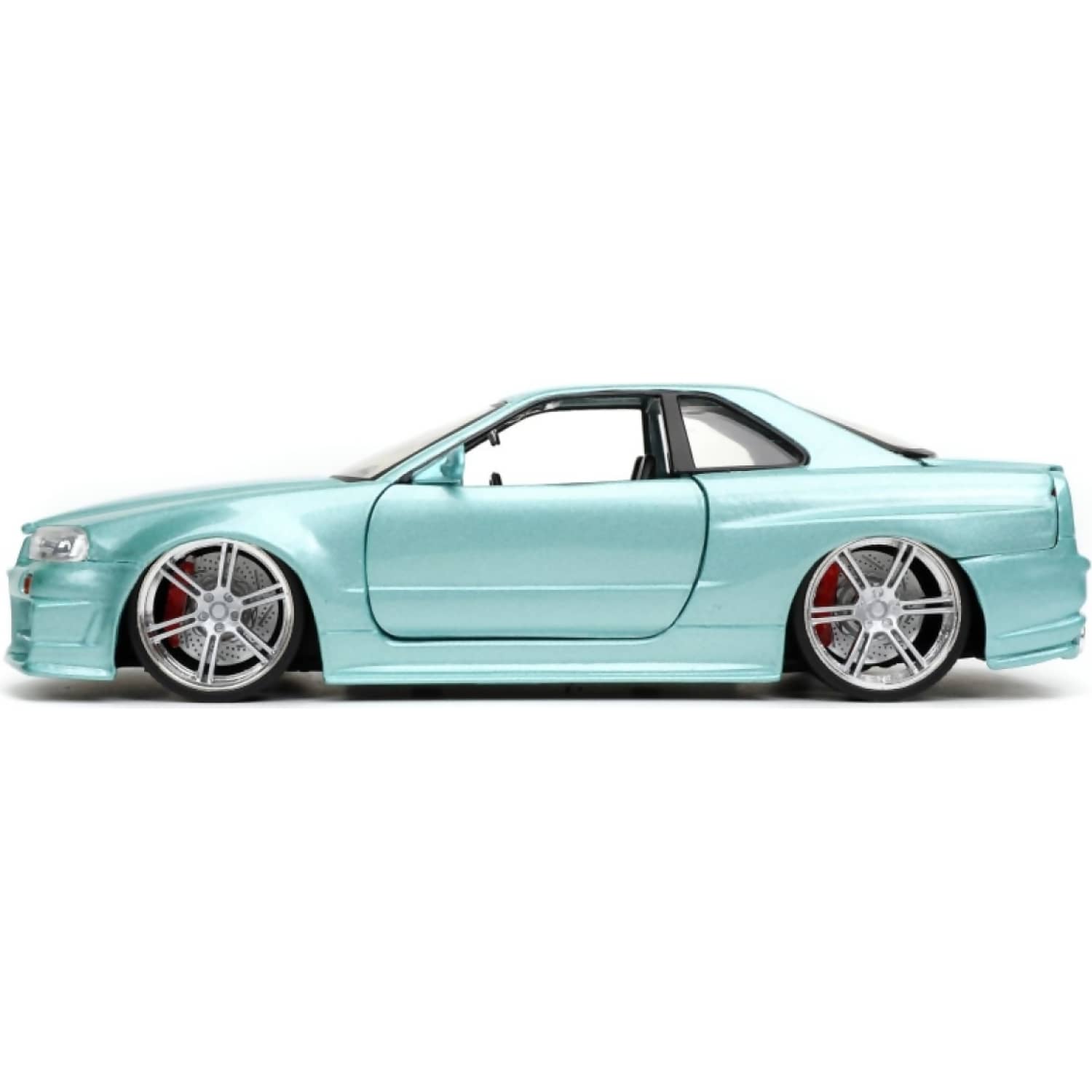 JADA TOYS - FAST & FURIOUS - 2002 NISSAN SKYLINE GT-R (R34) 1:24 SCALE DIECAST VEHICLE
