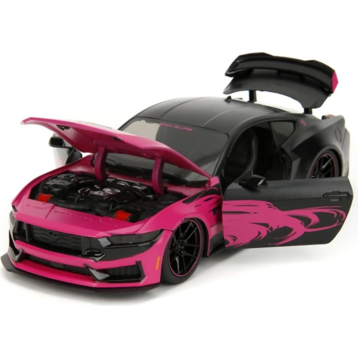 JADA TOYS - PINK SLIPS 2024 FORD MUSTANG DARK HORSE 1:24 SCALE DIECAST VEHICLE