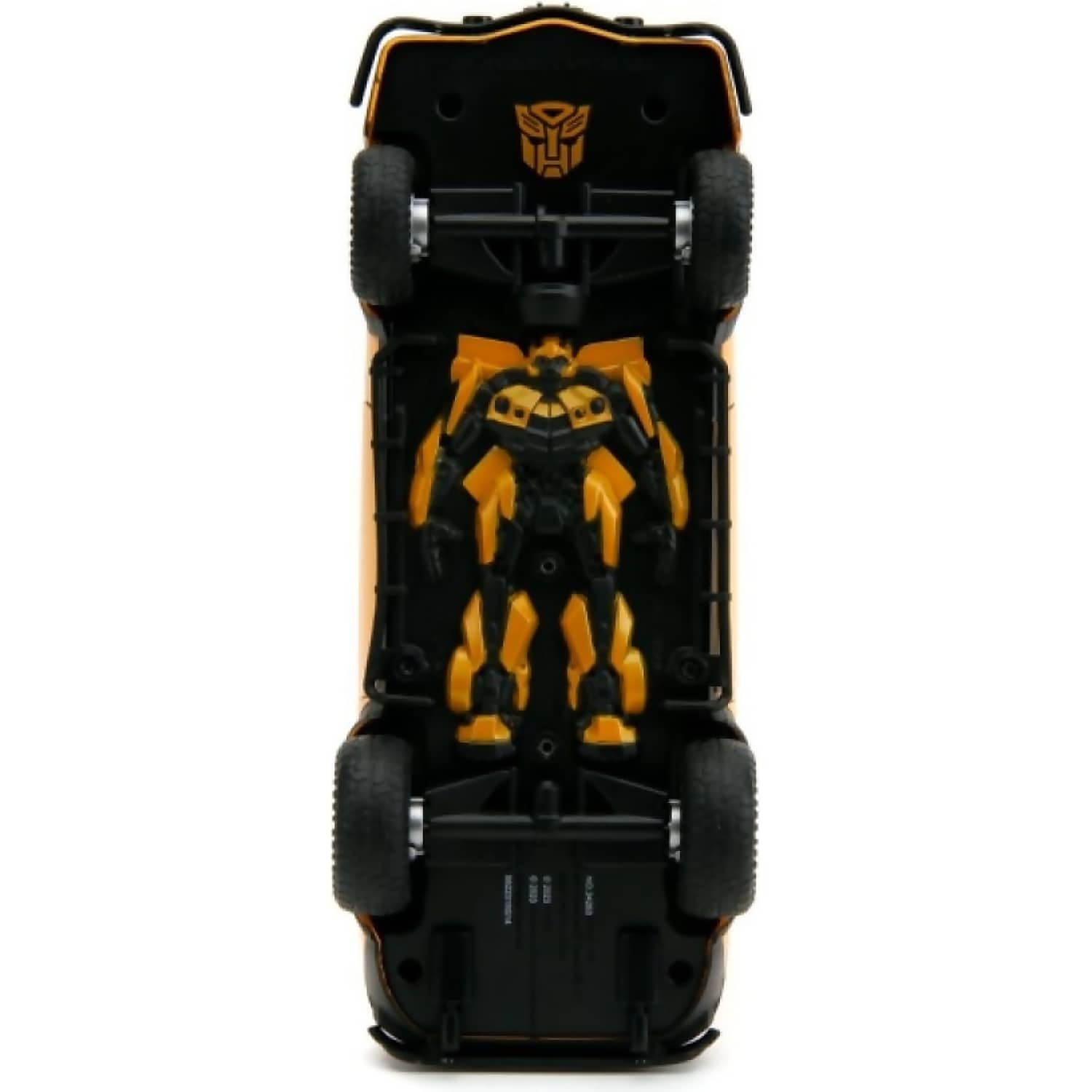 JADA TOYS - TRANSFORMERS: RISE OF THE BEASTS 1977 CHEVROLET CAMARO BUMBLEBEE 1:24 SCALE DIECAST VEHICLE SET