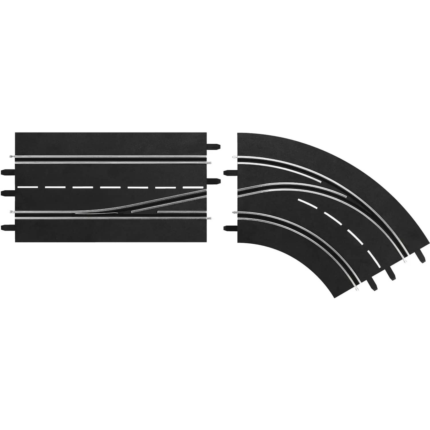 CARRERA - DIGITAL 1:32 ACCESSORIES - LANE CHANGE CURVE RIGHT IN TO OUT - SLOT CAR TRACK ACCESSORIES ALSO SUITS 1:24