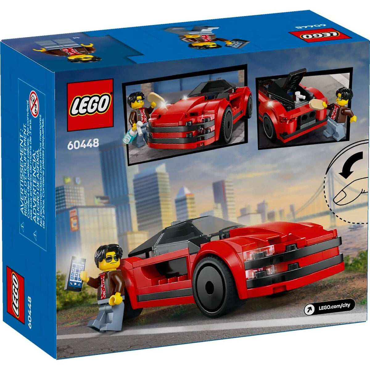 LEGO® 60448 Red Sports Car - City