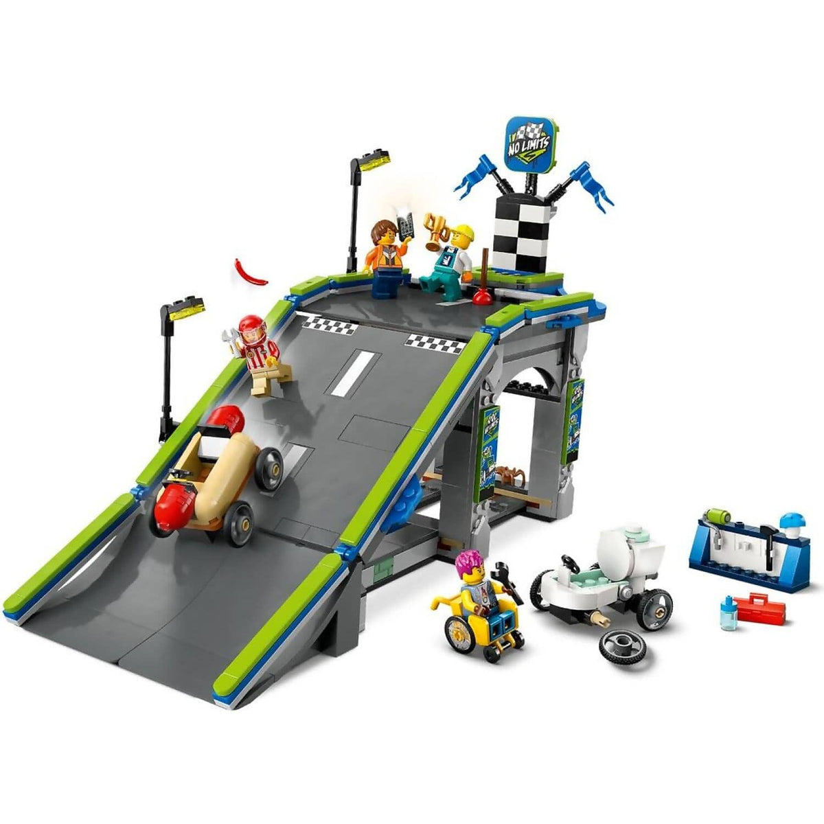 LEGO® 60460 No Limits: Race Car Ramp Track - City