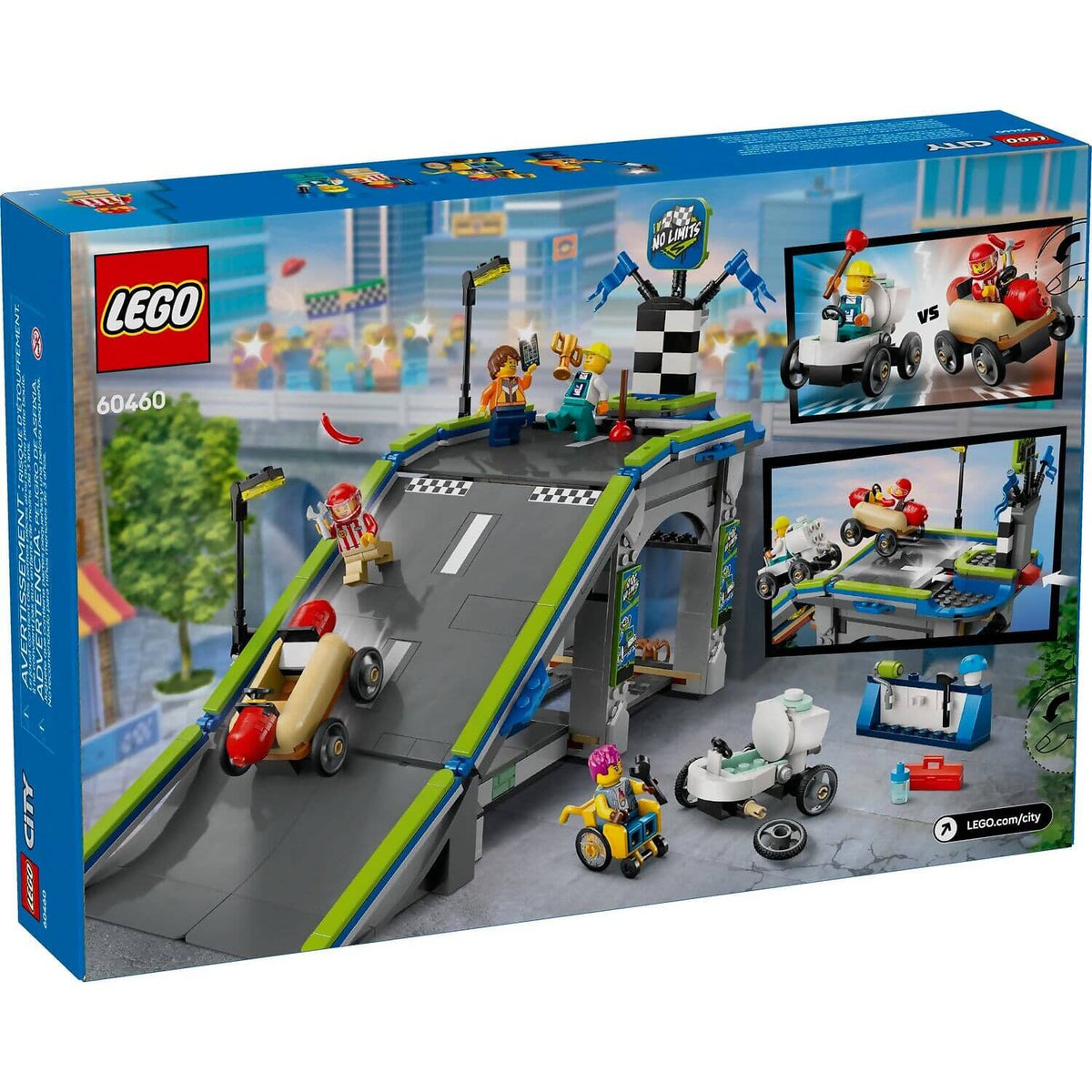 LEGO® 60460 No Limits: Race Car Ramp Track - City