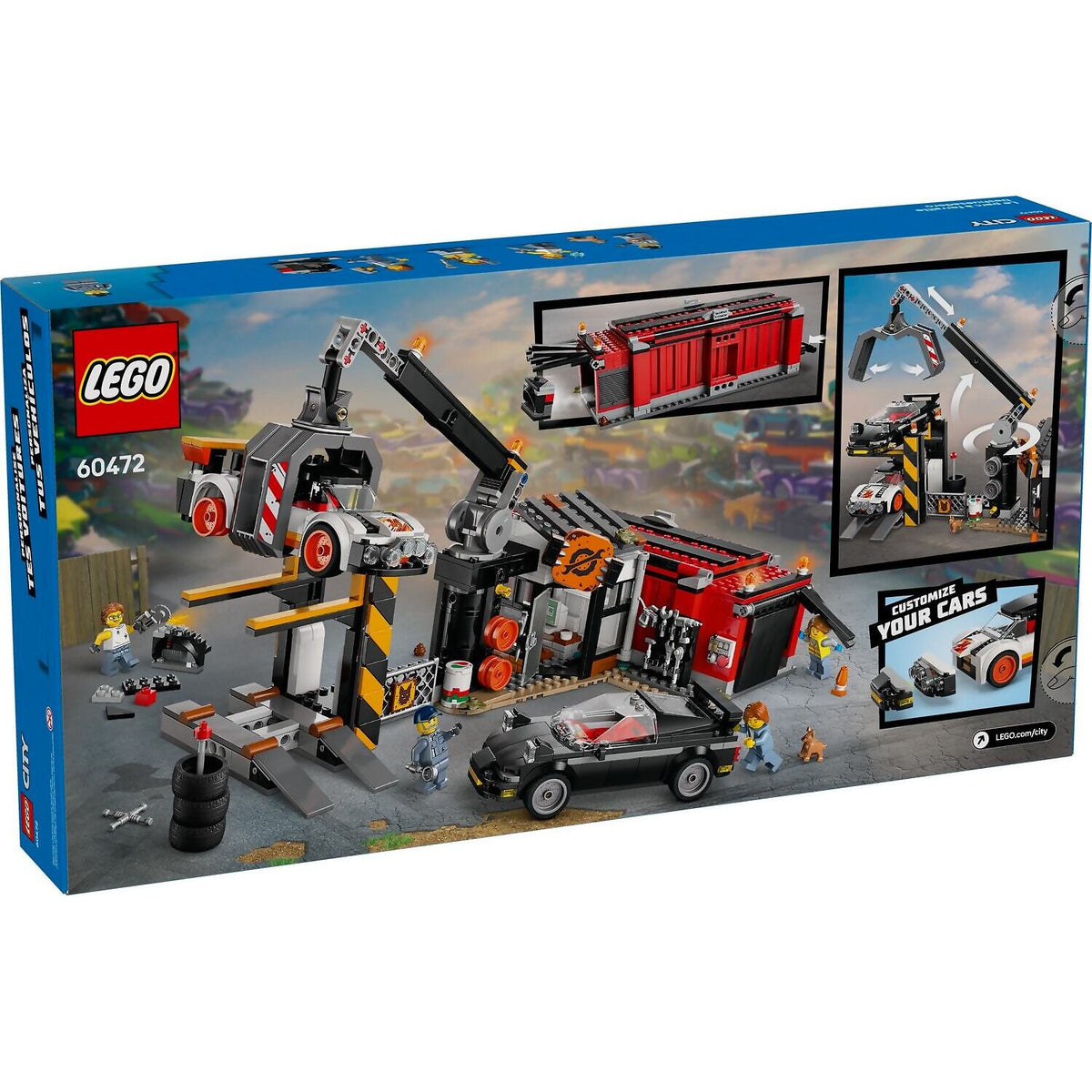 LEGO® 60472 Scrapyard With Cars - City