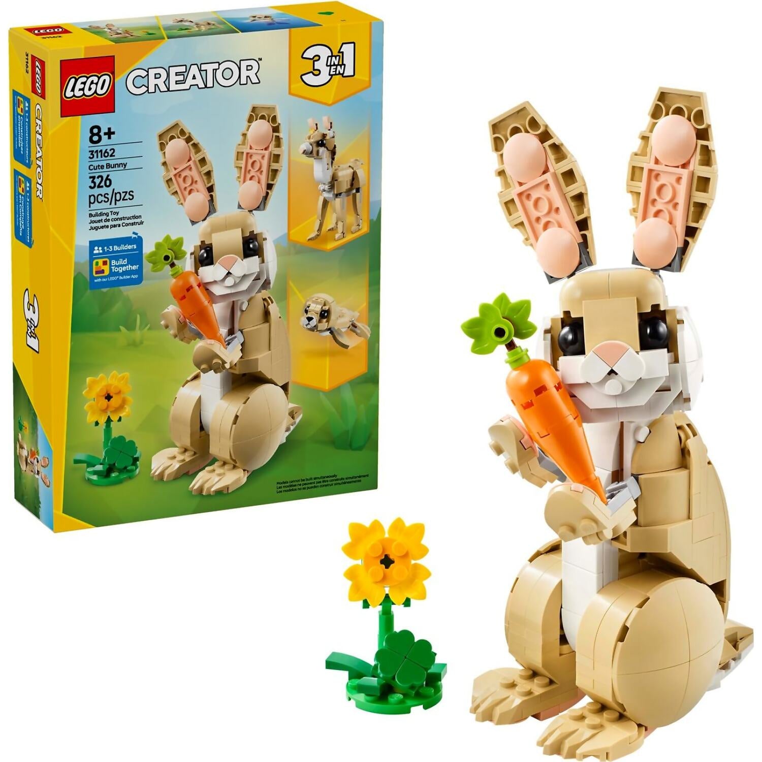LEGO® 31162 Cute Bunny - LEGO® Creator 3-in-1