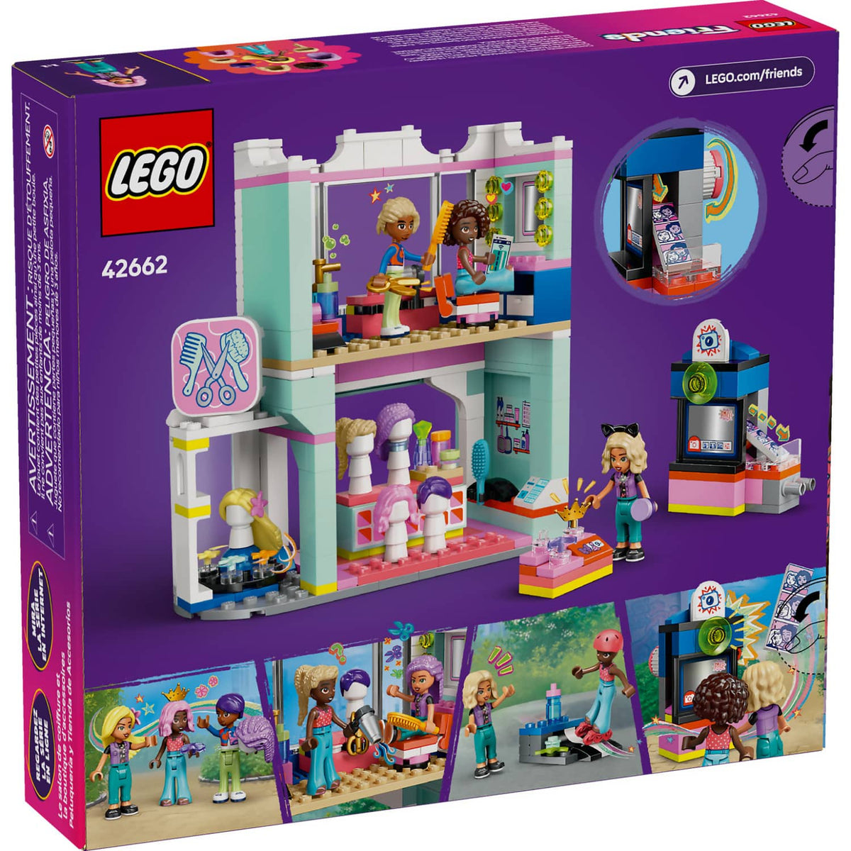 LEGO® 42662 Hair Salon And Accessories Store - LEGO® Friends