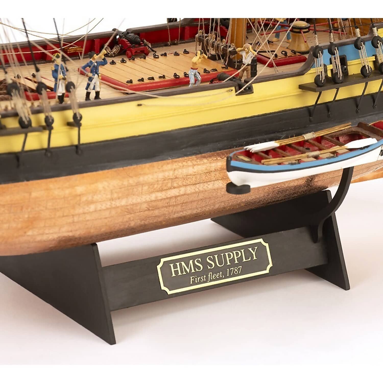 ARTESANIA - SCALE 1/50 HMS SUPPLY FIRST FLEET BRIGANTINE WOODEN SHIP MODEL KIT (22420)