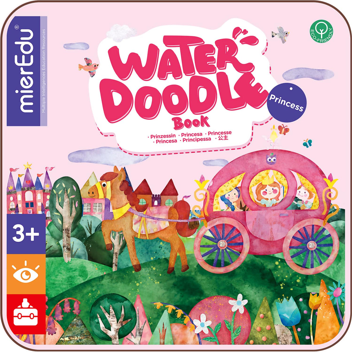mierEdu - Water Doodle Book Princess