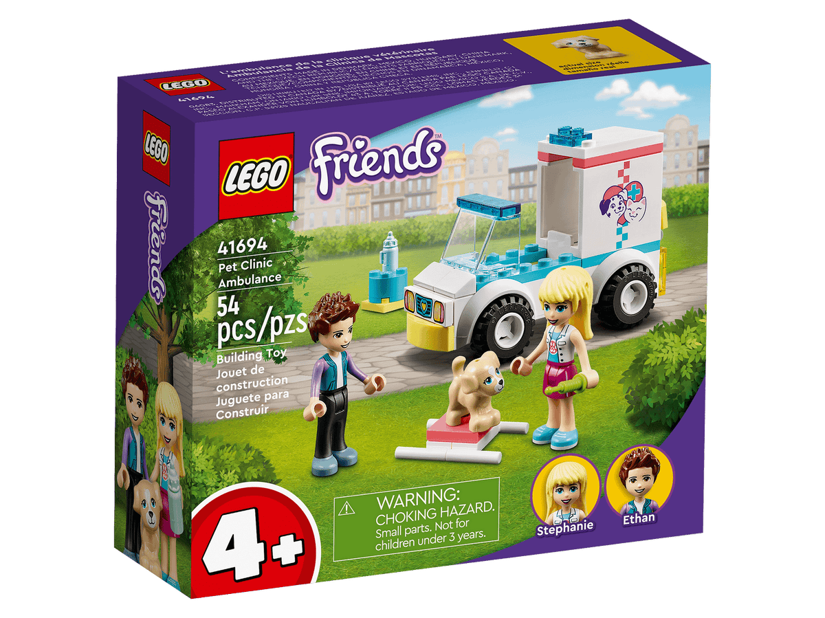 LEGO® 41694 Pet Clinic Ambulance - Friends 4+