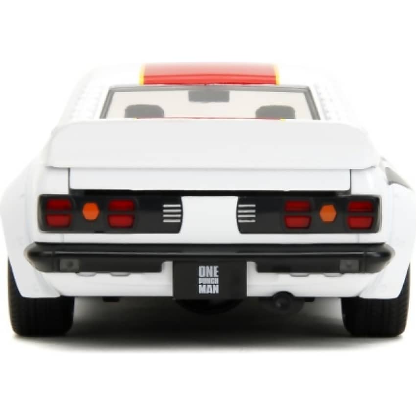 JADA TOYS - ONE PUNCH MAN 1974 MAZDA RX-3 WITH SAITAMA 1:24 SCALE DIECAST VEHICLE AND FIGURE SET