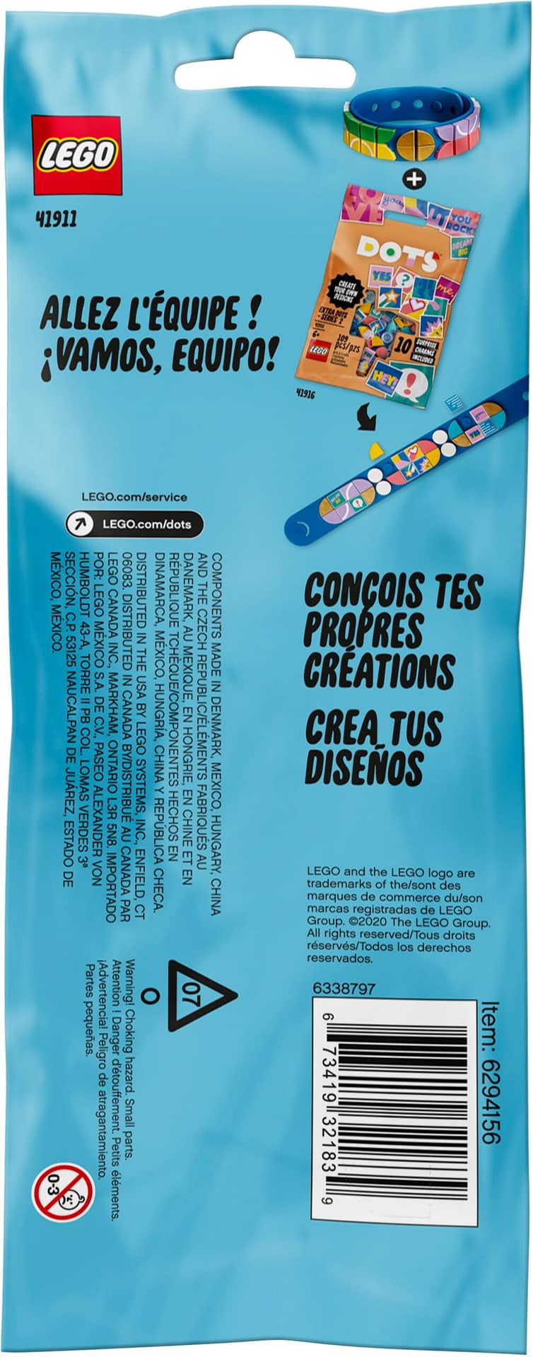 LEGO® 41911 Go Team! Bracelet - DOTS