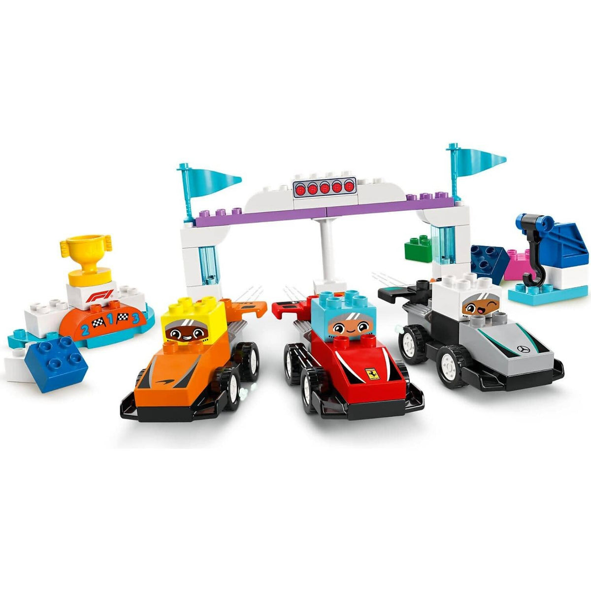 LEGO® 10445 F1 Team Race Cars & Drivers -  DUPLO®