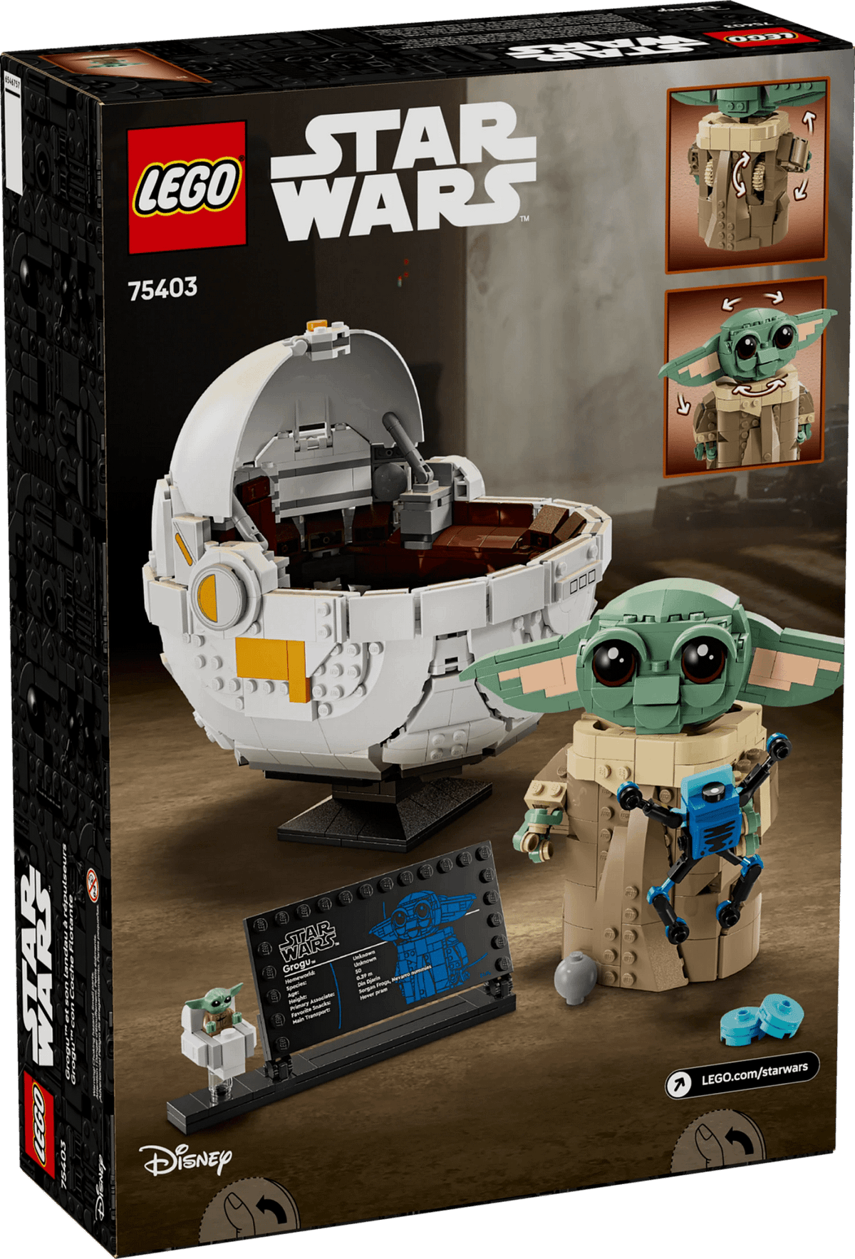 LEGO® 75403 Grogu with Hover Pram - Star Wars™