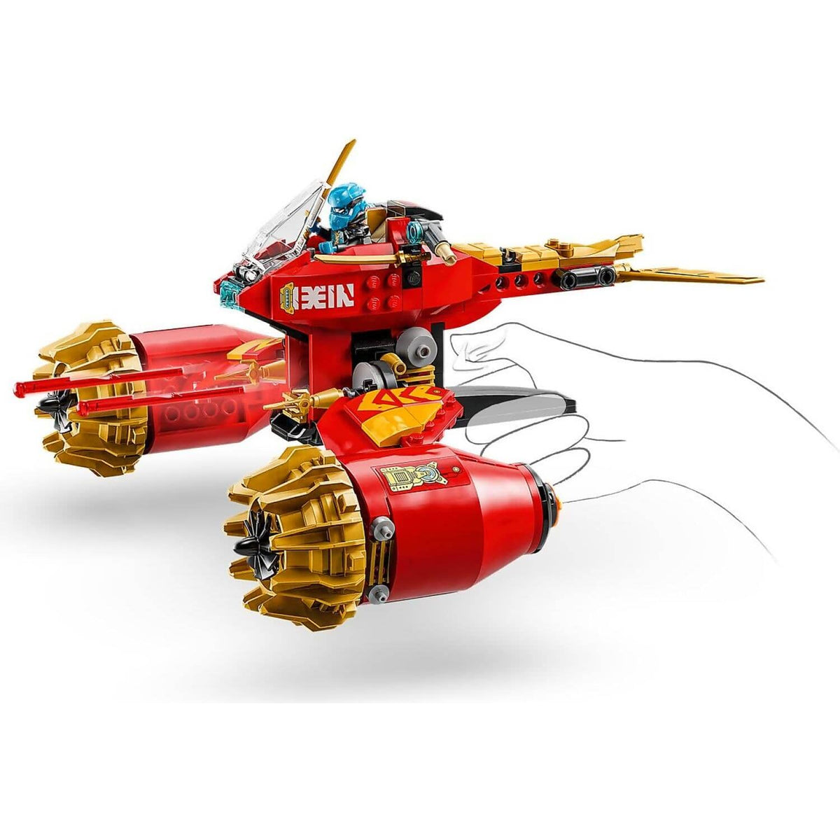LEGO® 71830 Kai's Mech Storm Rider - NINJAGO®
