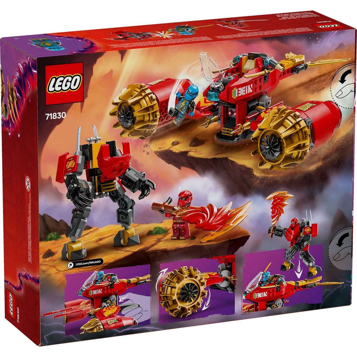 LEGO® 71830 Kai's Mech Storm Rider - NINJAGO®