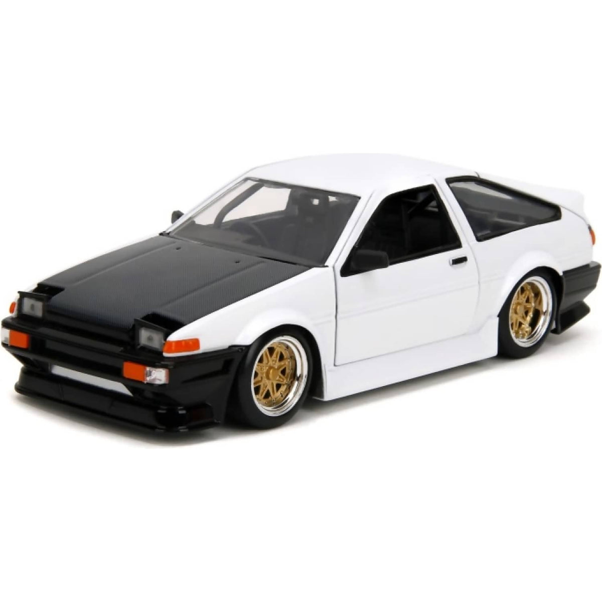 JADA TOYS - JDM TUNERS 1986 TOYOTA TRUENO AE86 1:24 SCALE DIECAST VEHICLE