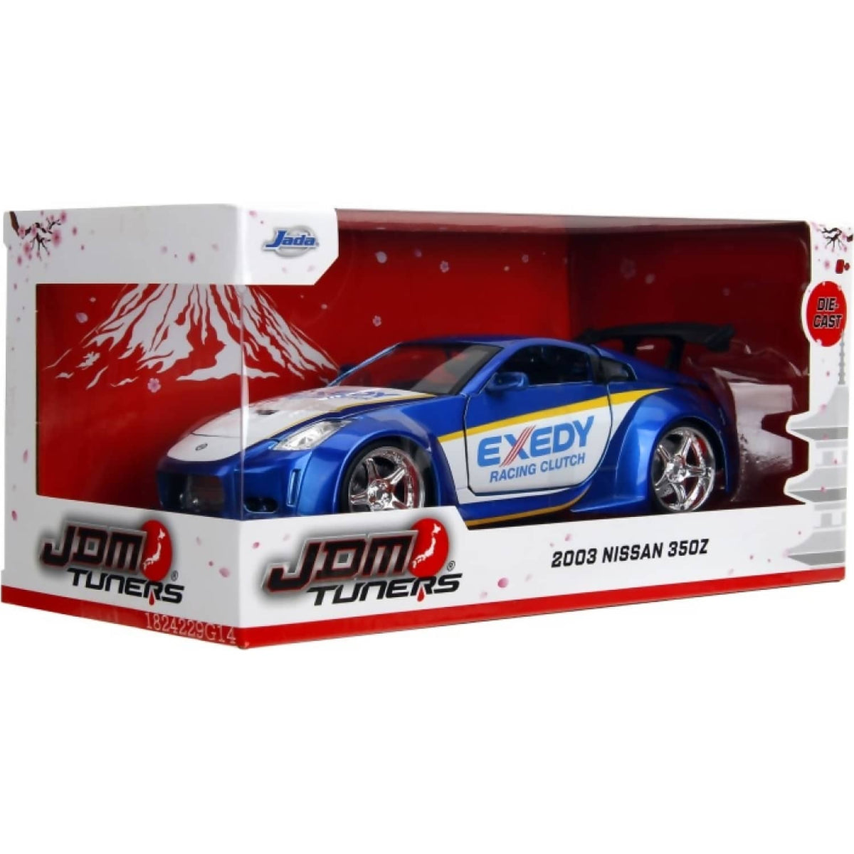 JADA TOYS - JDM TUNERS - 2003 NISSAN 350Z 1:24 SCALE DIECAST VEHICLE