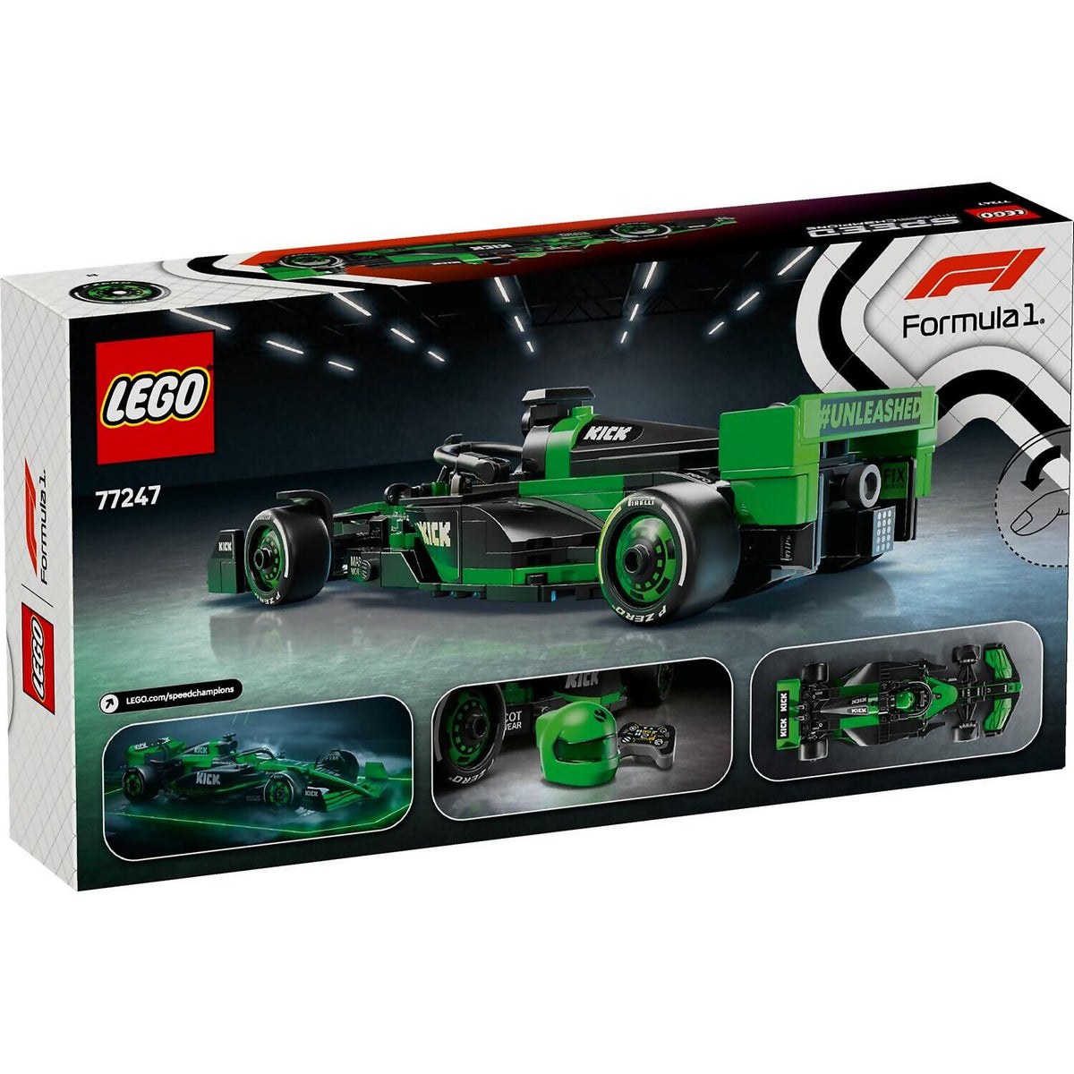 LEGO® 77247 KICK Sauber F1 Team C44 Race Car - Speed Champions