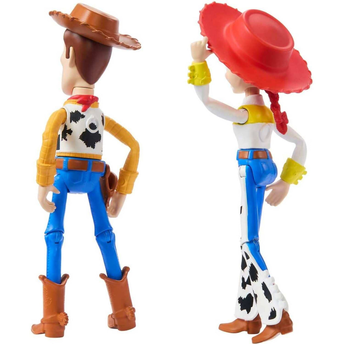 Disney Pixar - Woody & Jessie Action Figure Pack 7-inch Scale Posable 2 Pack  - Mattel