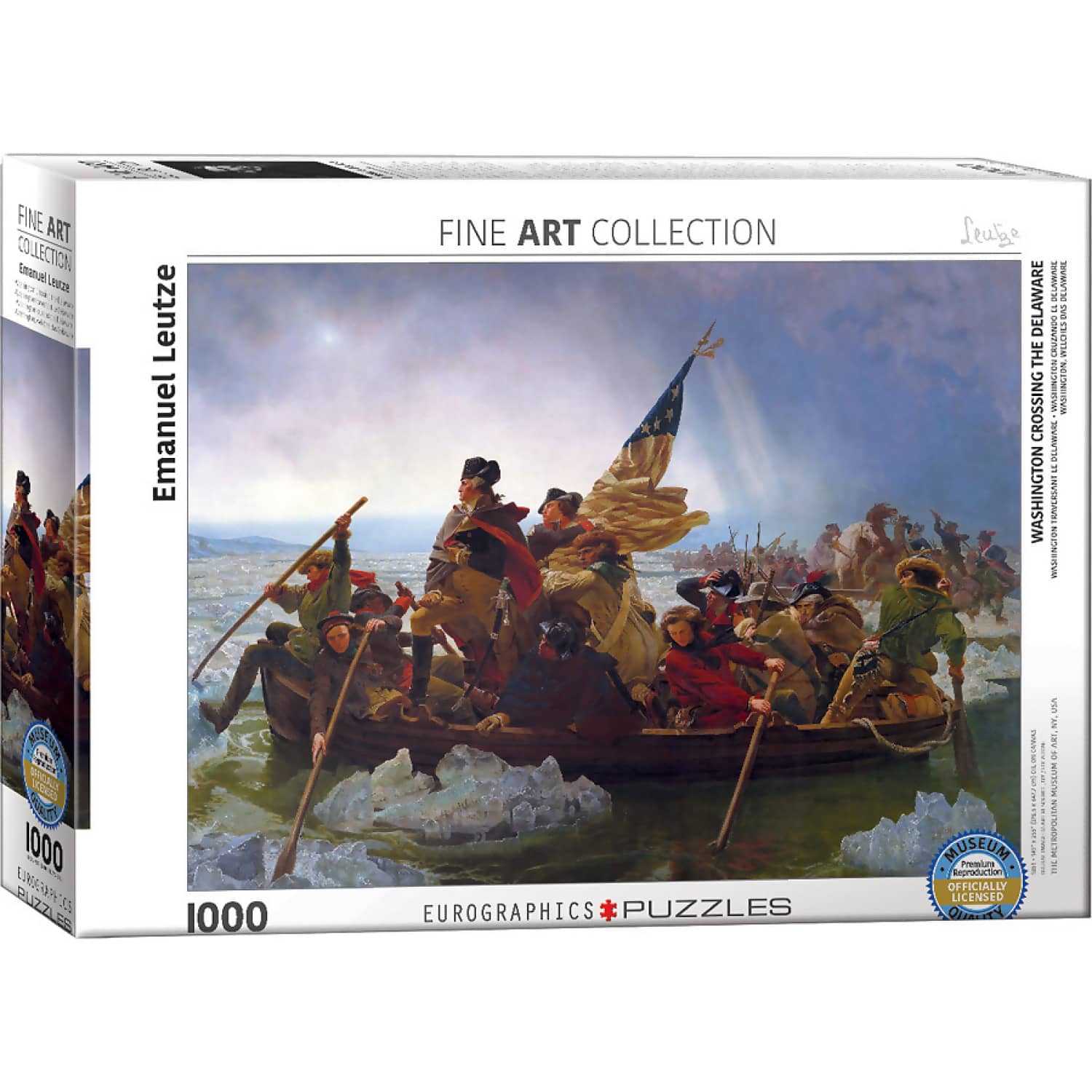 EuroGraphics - Washington Crossing The Delaware - Jigsaw Puzzle 1000pc
