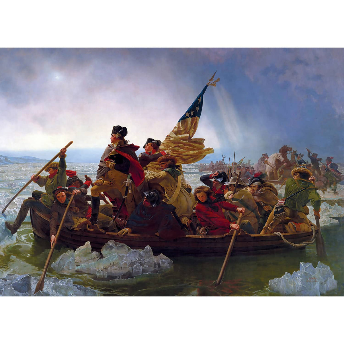 EuroGraphics - Washington Crossing The Delaware - Jigsaw Puzzle 1000pc