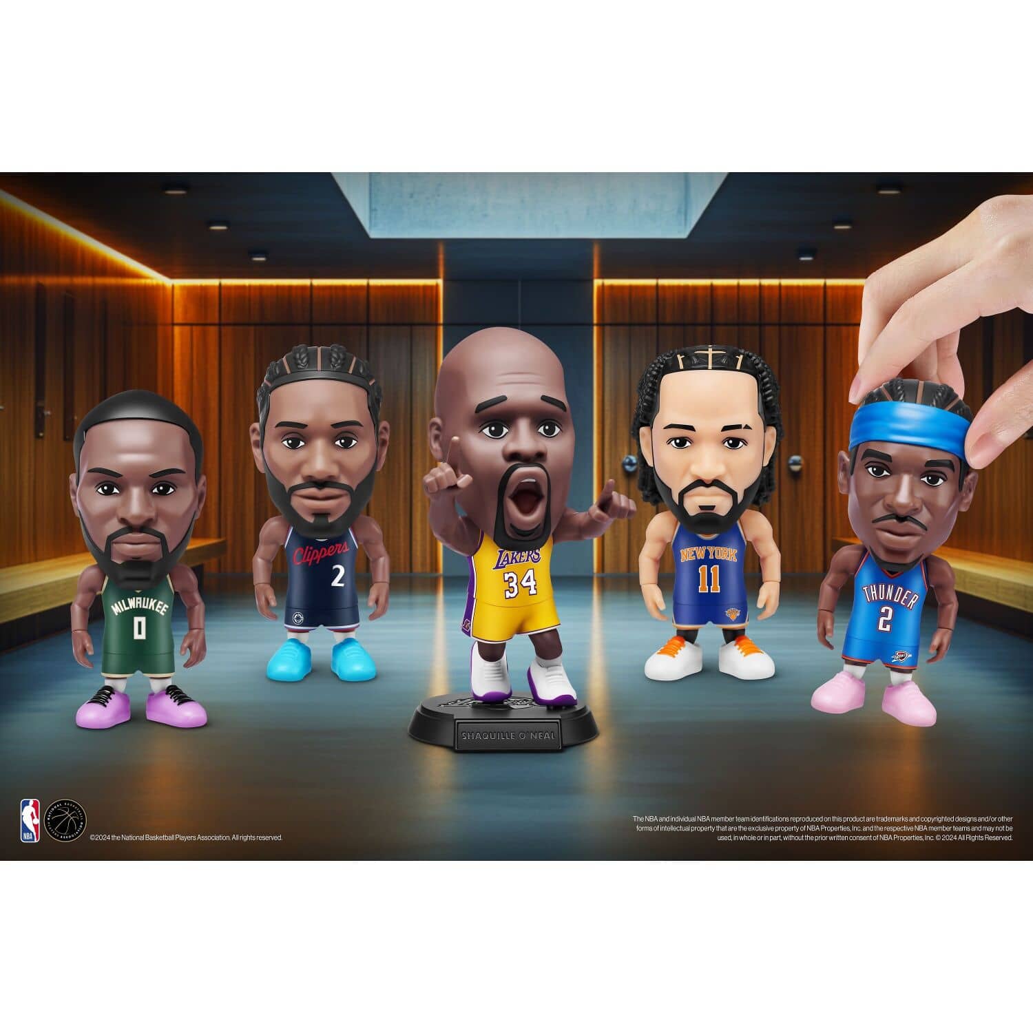 ZURU - 5 Surprise Nba Ballers Series2 Blind Capsule Assorted Styles