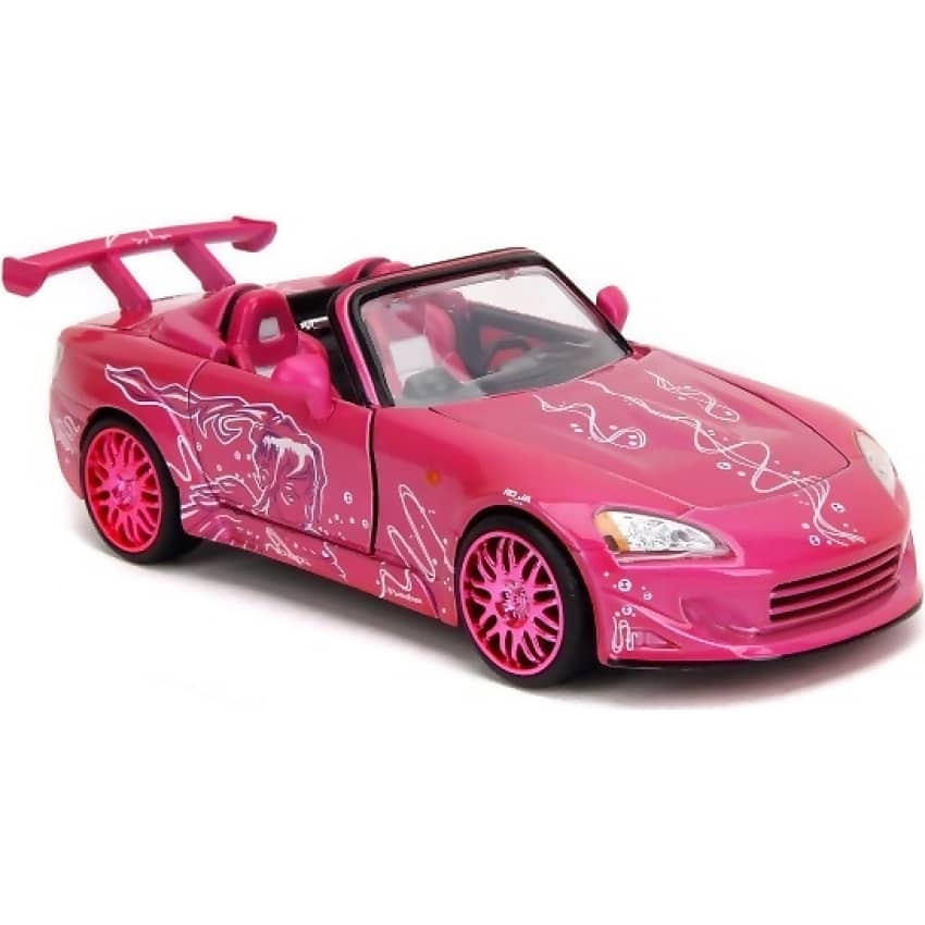 JADA TOYS - PINK SLIPS SUKI'S HONDA S2000 1:24 SCALE DIECAST VEHICLE