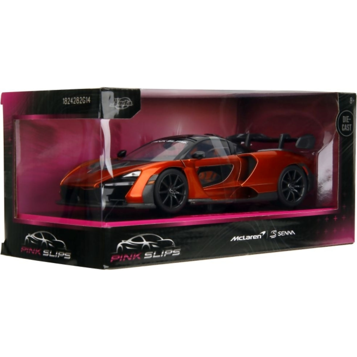 JADA TOYS - PINK SLIPS MCLAREN SENNA 1:24 SCALE DIECAST VEHICLE