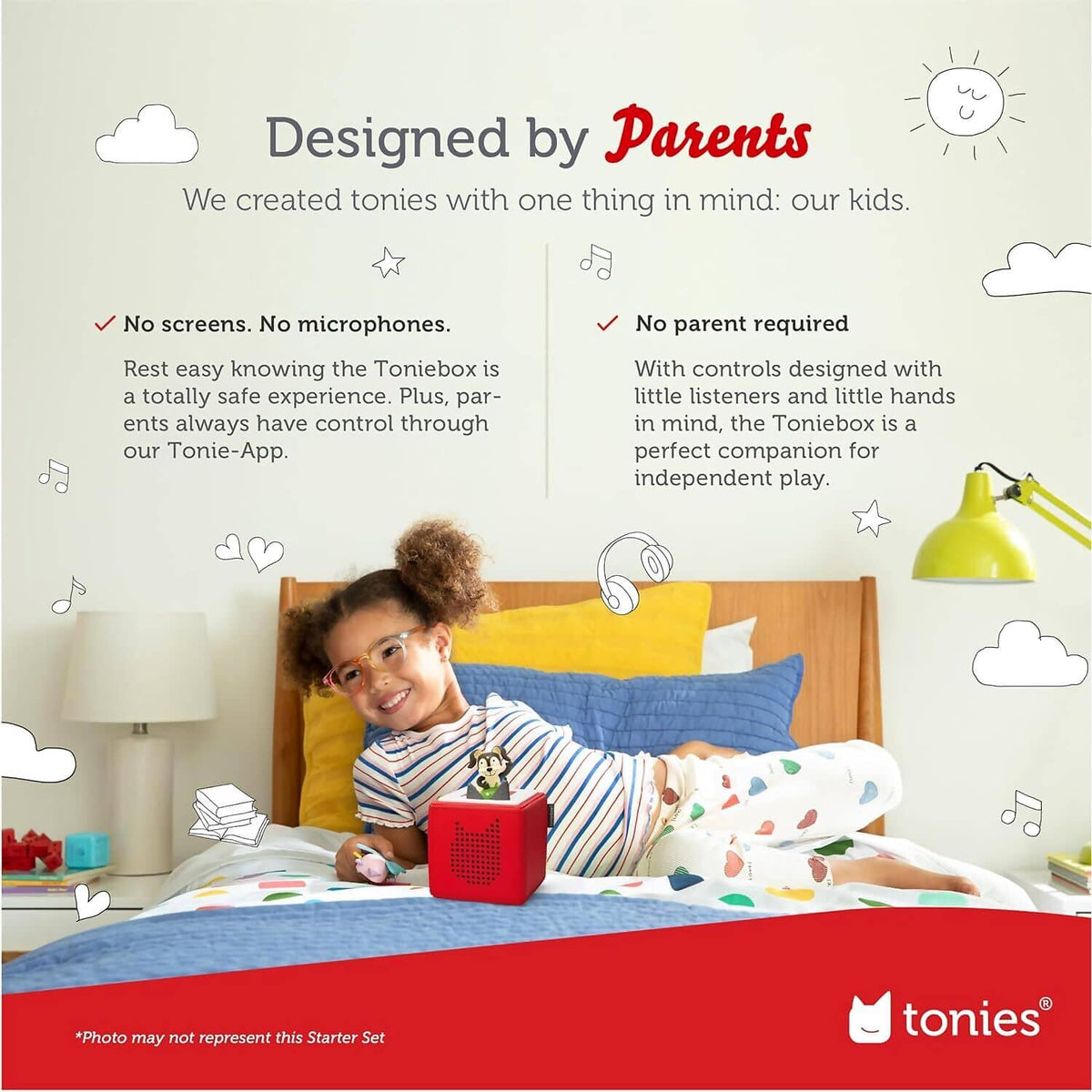 Tonies - Toniebox Playtime Puppy Starter Set - Red Colour