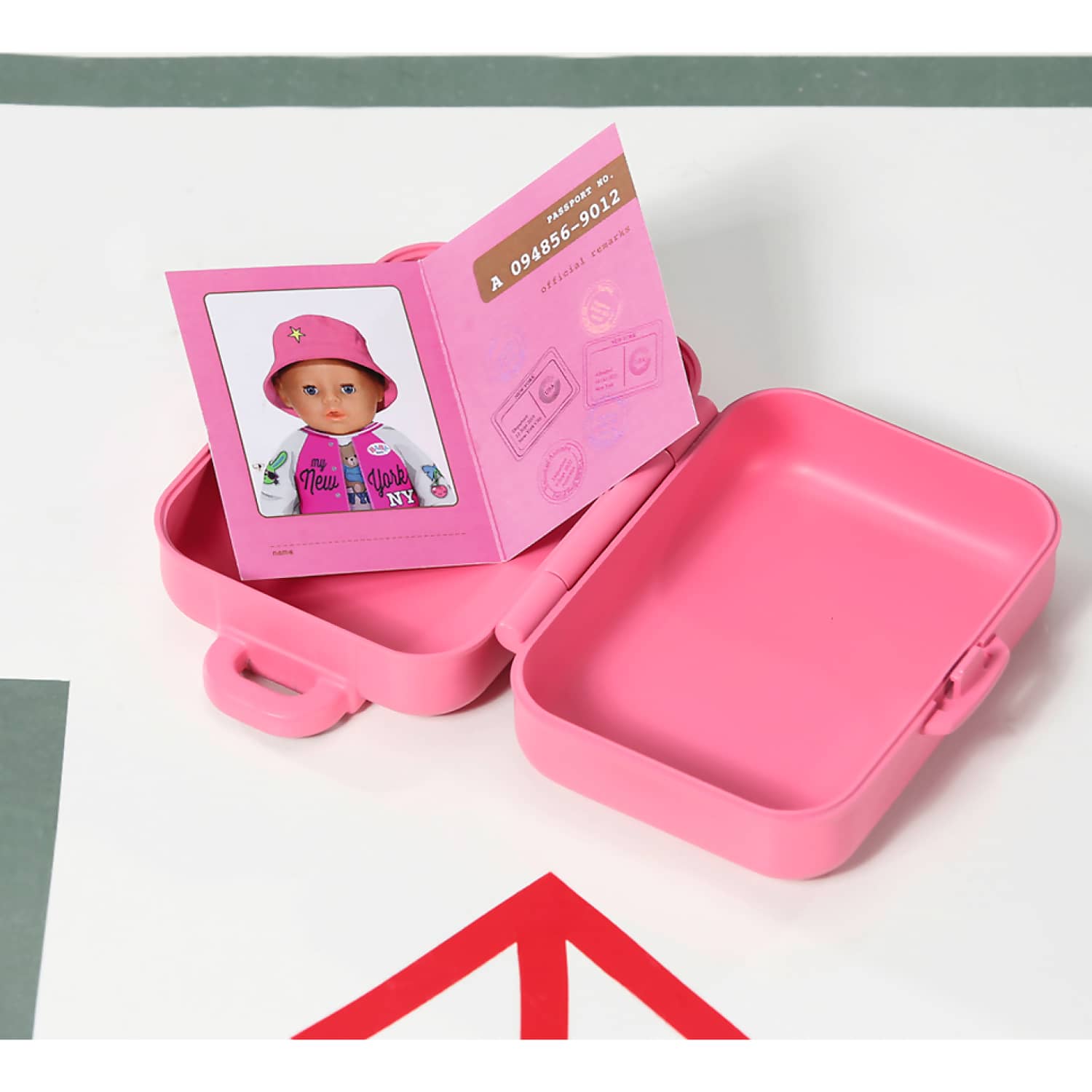 BABY born - Baby Doll Deluxe Travel Outfit Set 43cm (doll Not Included)