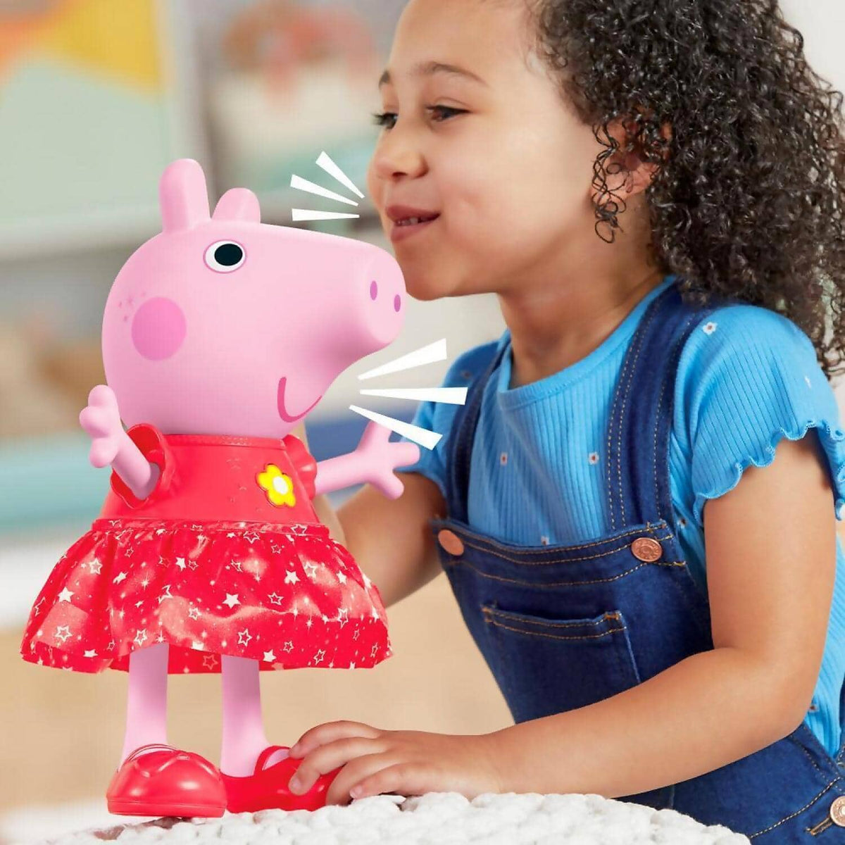 Peppa Pig - Peppa s Muddy Puddles Party Doll Musical Toy - Hasbro