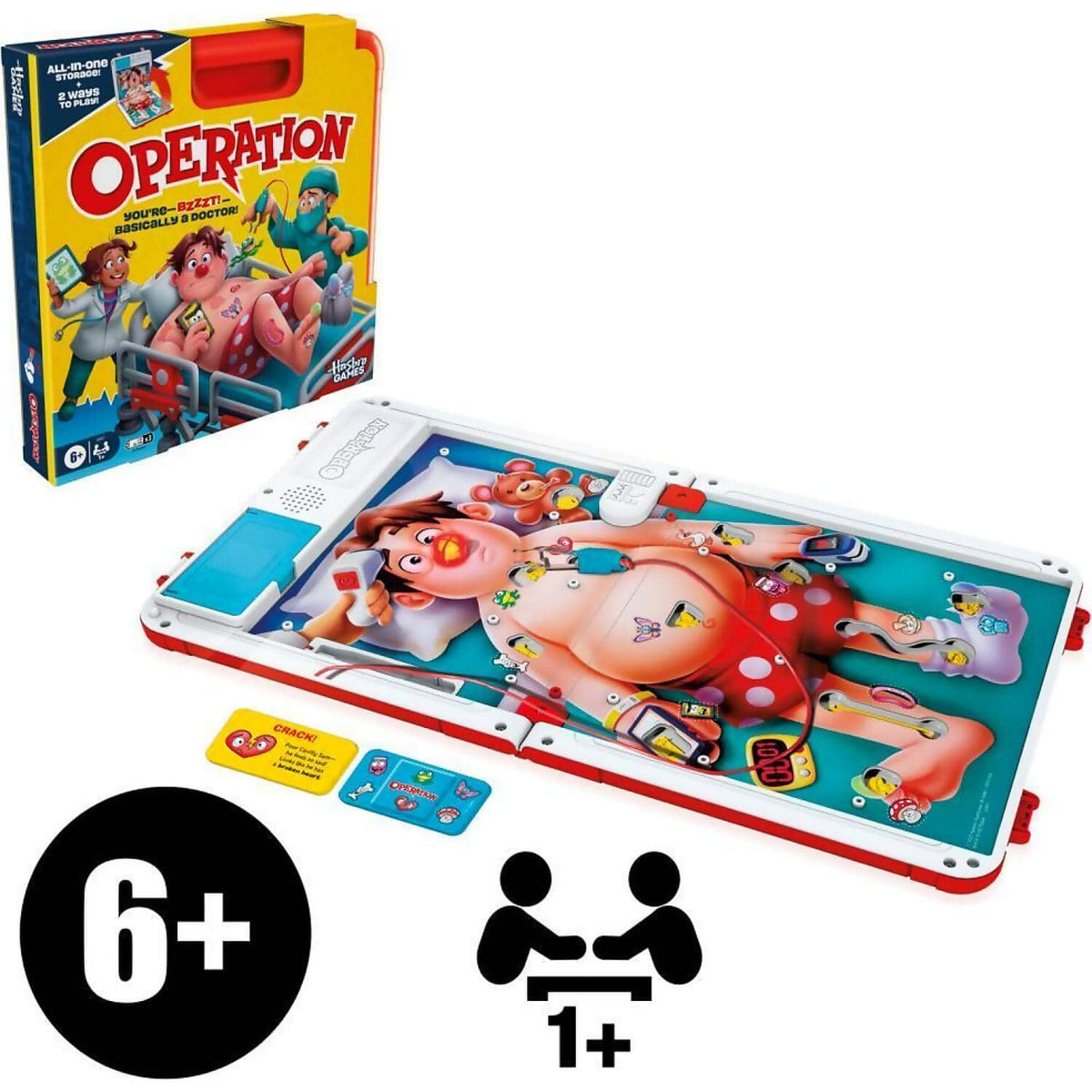Hasbro Games - Electronic Board Game With All-in-one Carrying Case