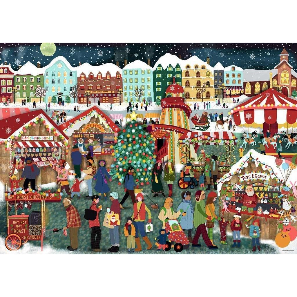 Ravensburger - Christmas Market Jigsaw Puzzle 1000 Pcs