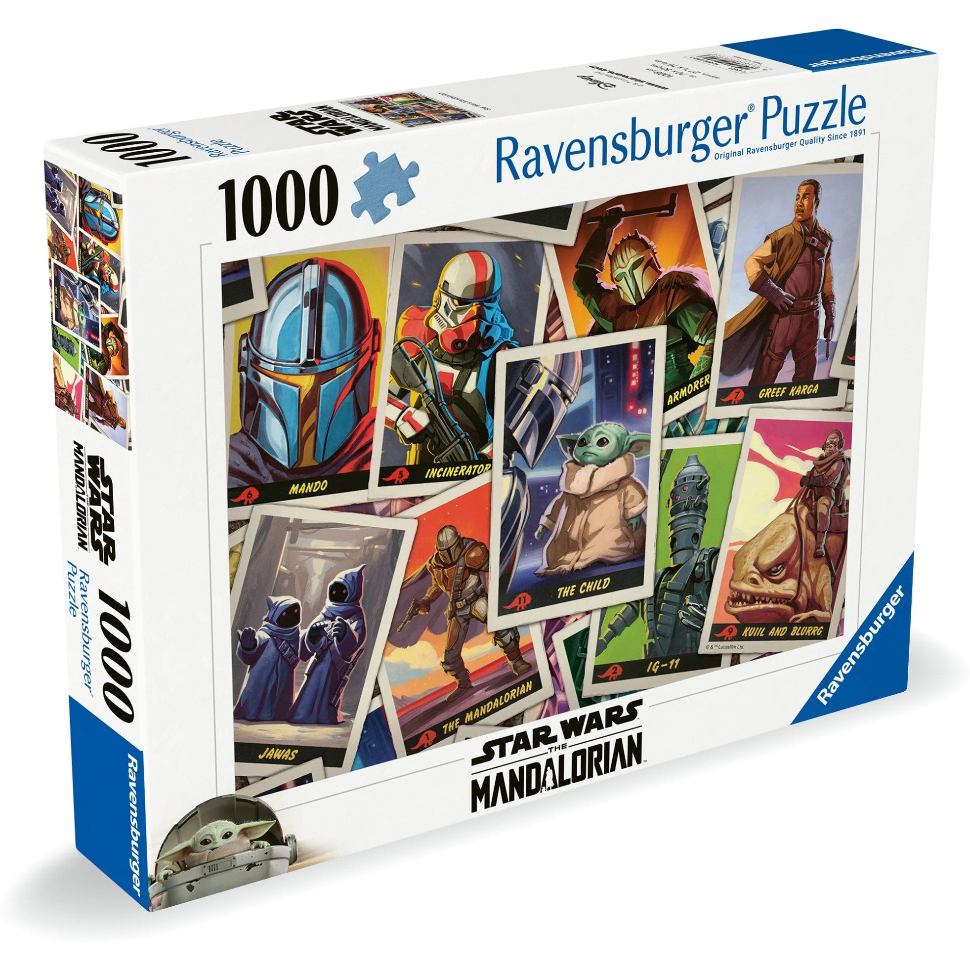 Ravensburger - Star Wars The Mandalorian Collage Jigsaw Puzzle 1000 Pieces