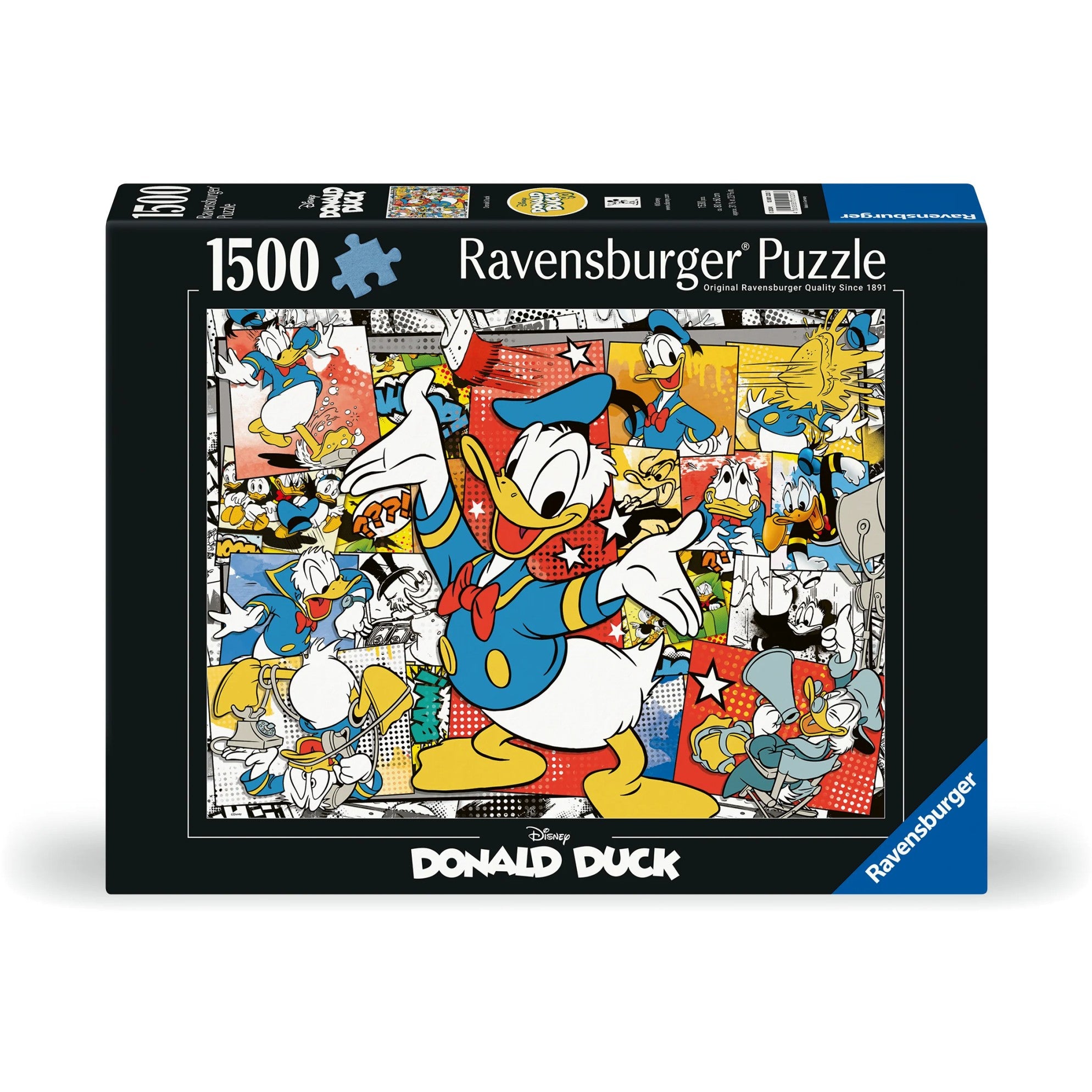 Ravensburger - Disney Donald Duck Jigsaw Puzzle 1500 Pieces