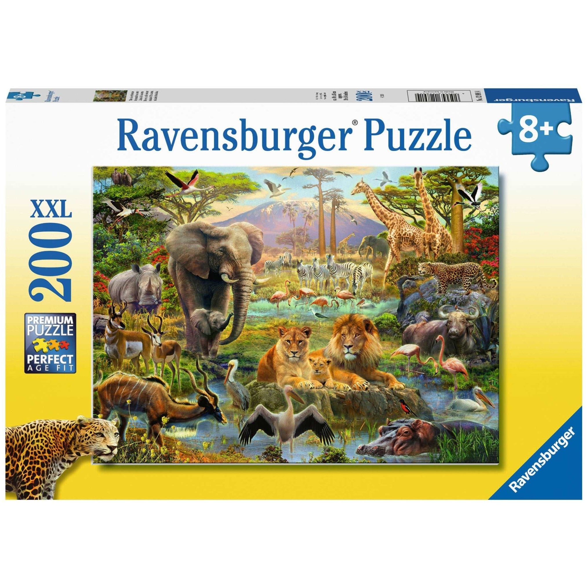 Ravensburger - Animals of the Savanna XXL Jigsaw Puzzle 200 Pieces
