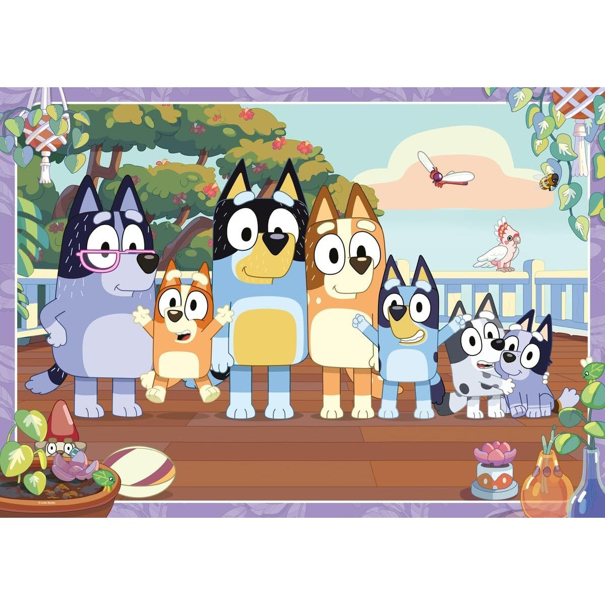Ravensburger - Bluey Family Time Giant Floor Jigsaw Puzzle 24 Pieces
