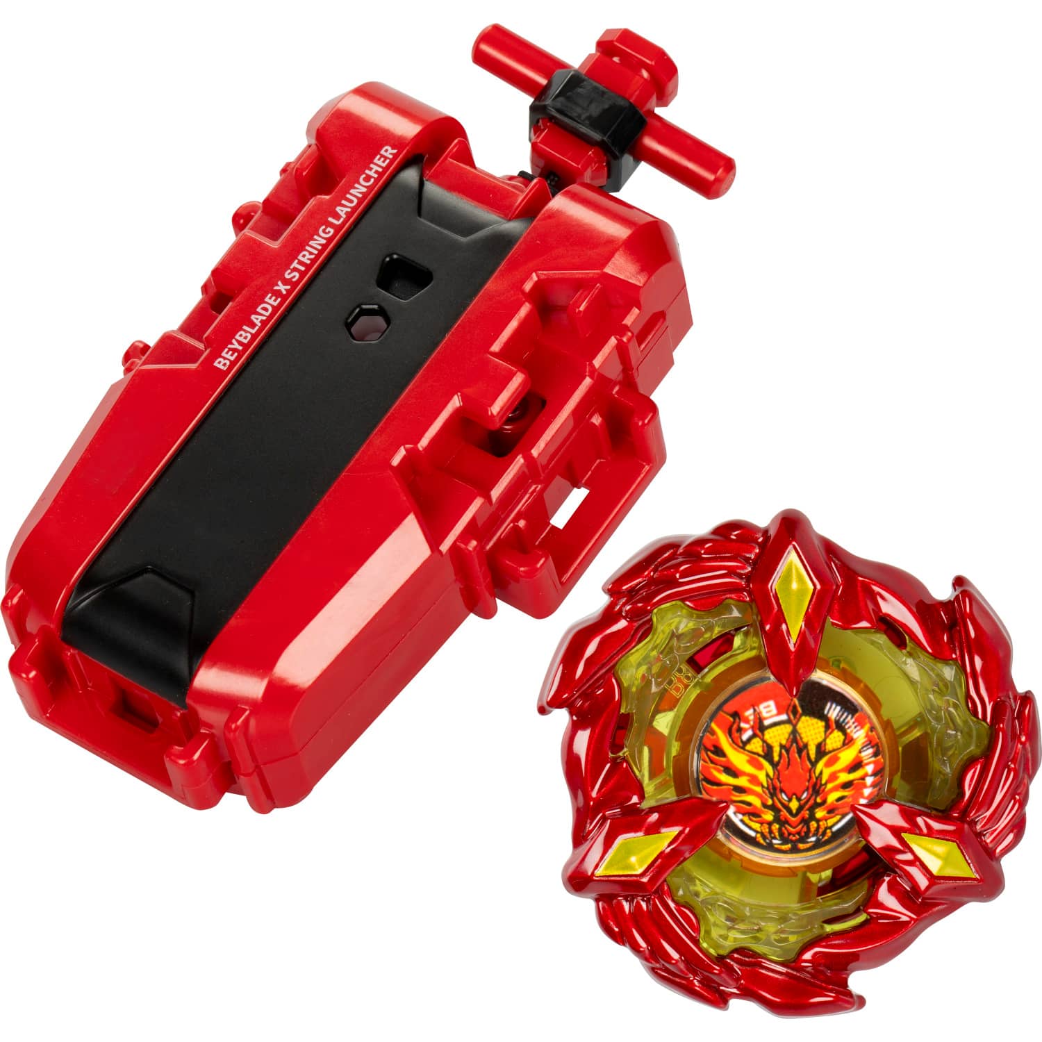 BEYBLADE X - Soar Phoenix 9-60gf Deluxe String Launcher Set