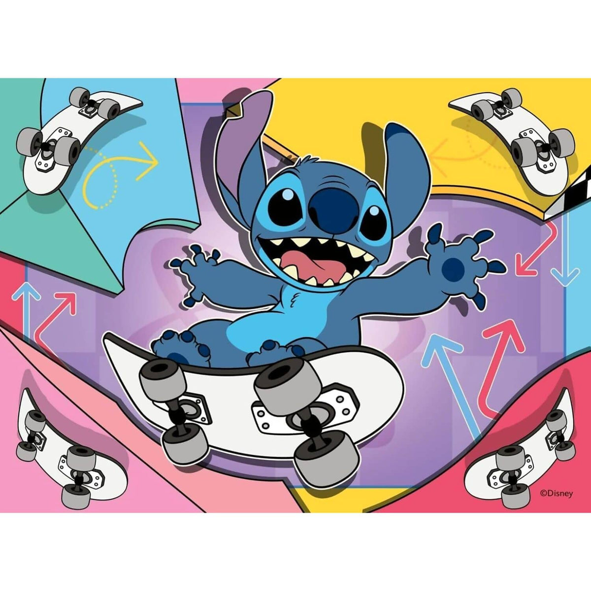 Ravensburger - Disney Stitch 4 X Jigsaw Puzzle 12 16 20 & 24pc