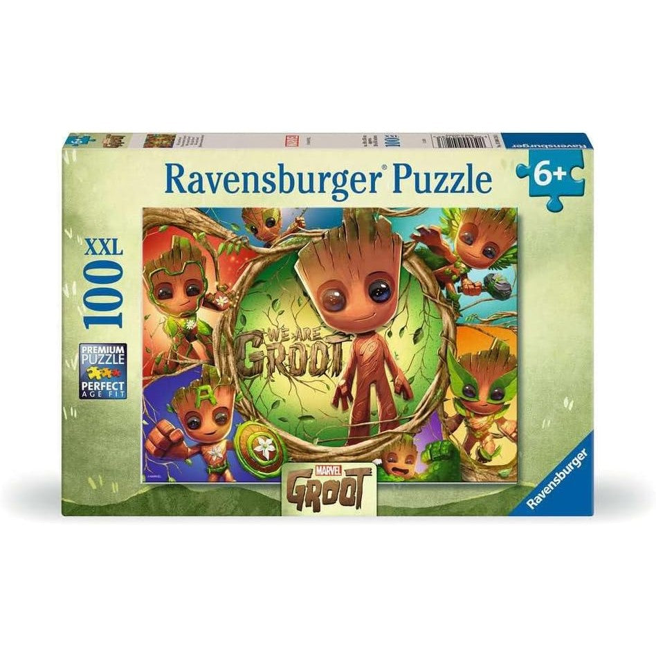 Ravensburger - Marvel Groot We are Groot XXL Jigsaw Puzzle 100 Pieces