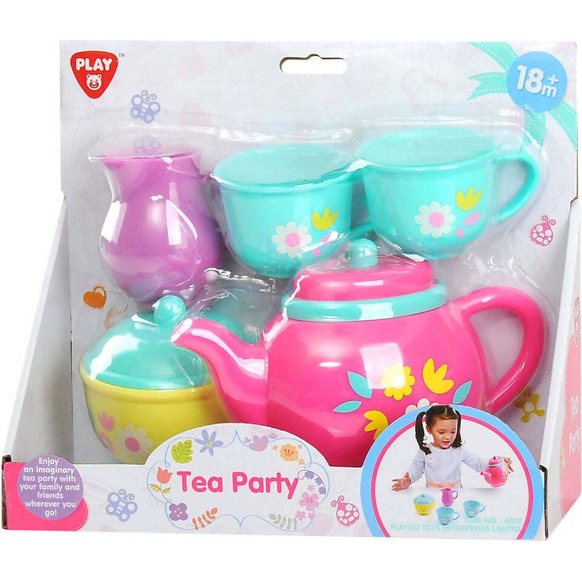 Playgo Toys Ent. Ltd - .- Tea Party Set Role Play