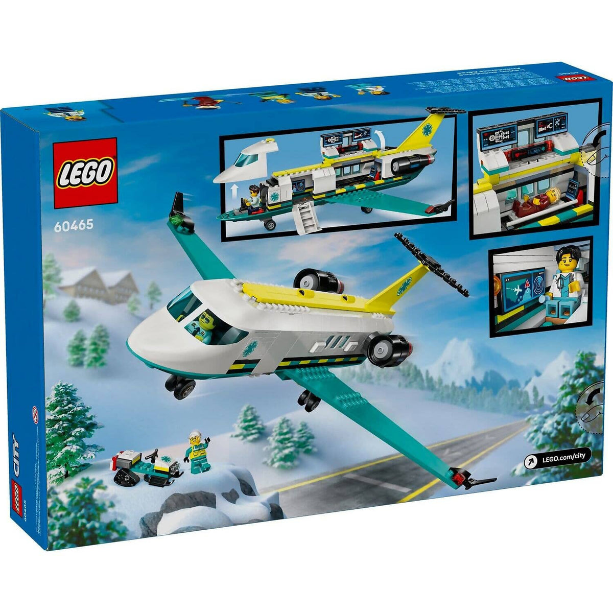LEGO® 60465 Emergency Air Ambulance Airplane - City